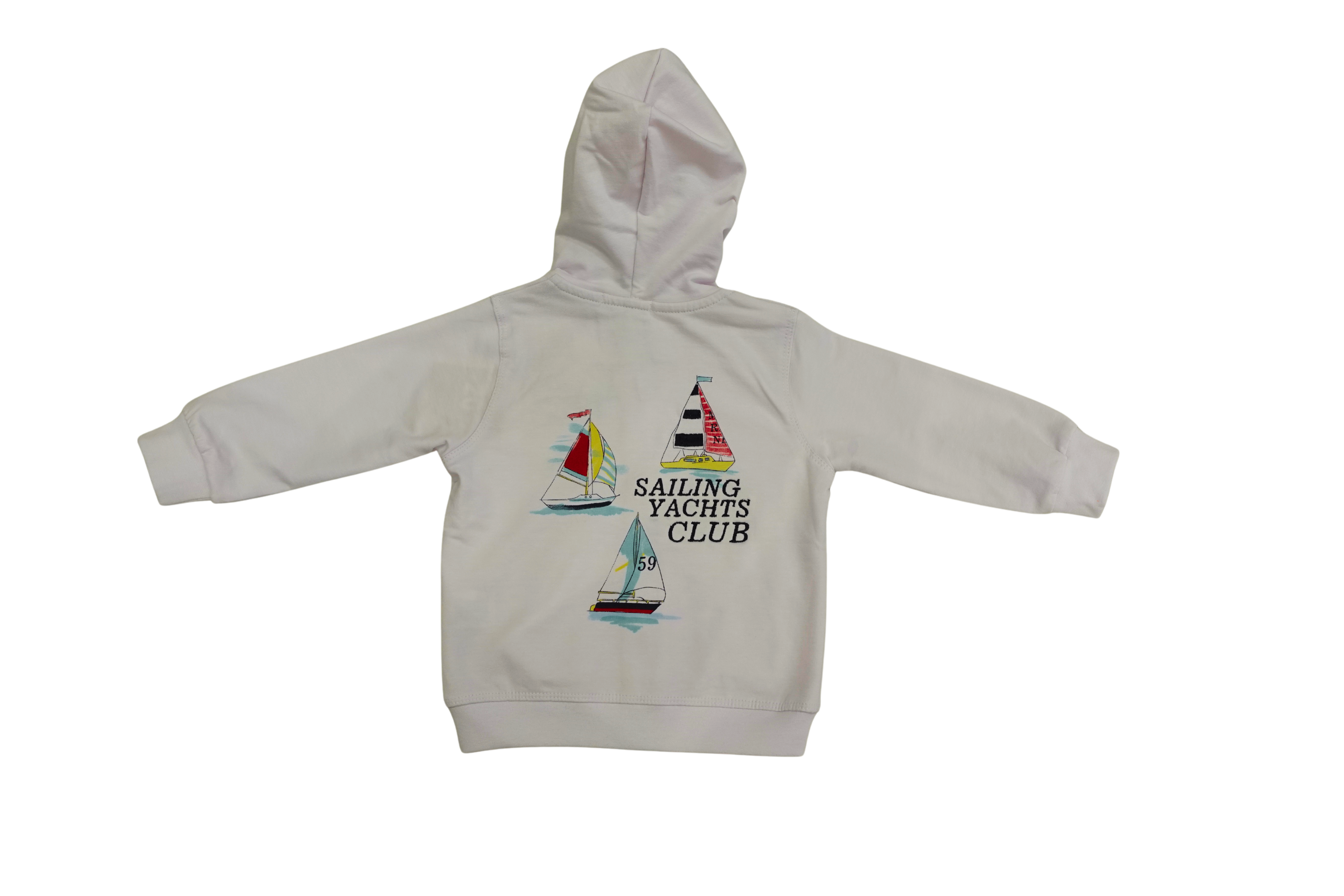 Felpa neonato barca - BY2423