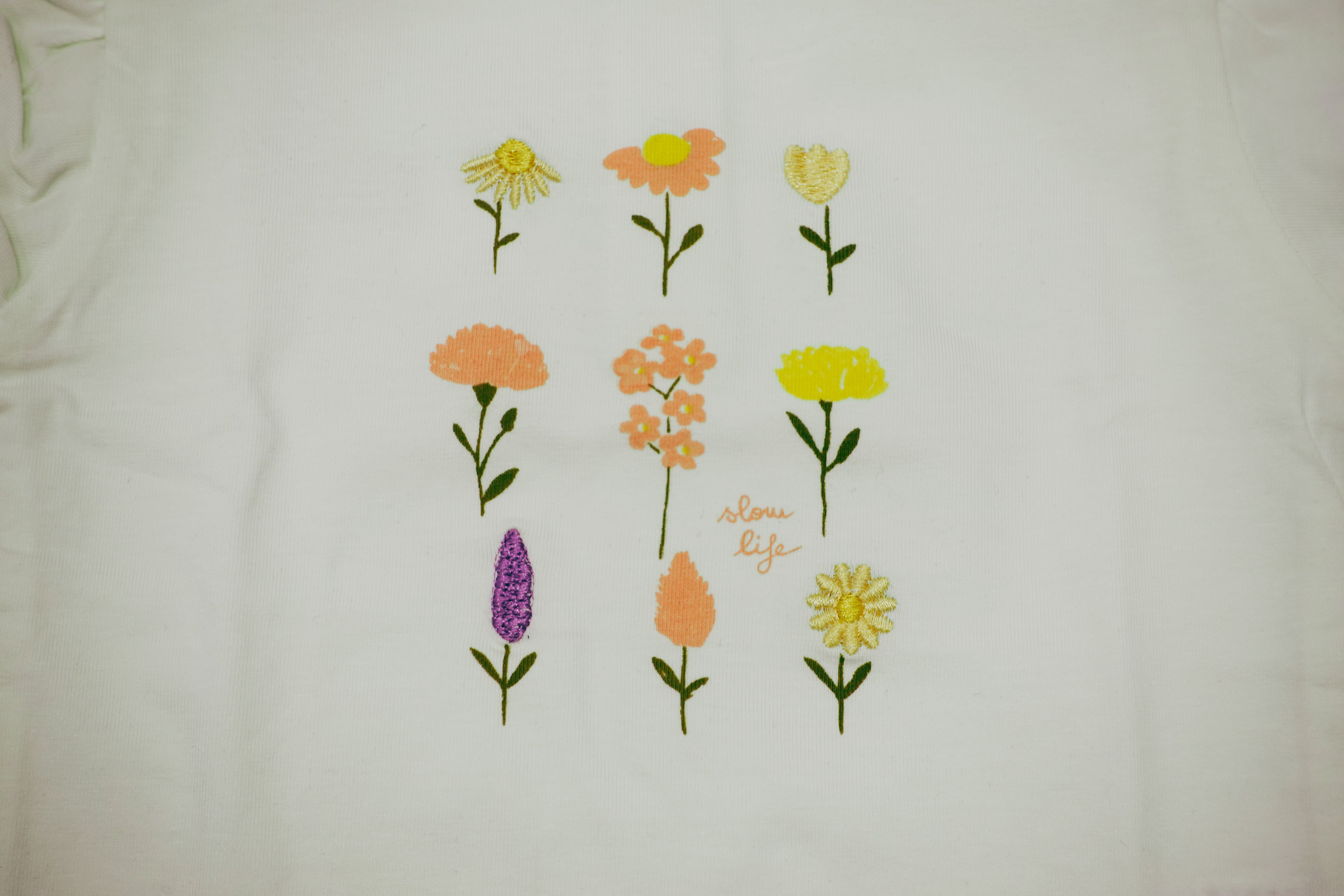 T-shirt neonata floreale - BY2524