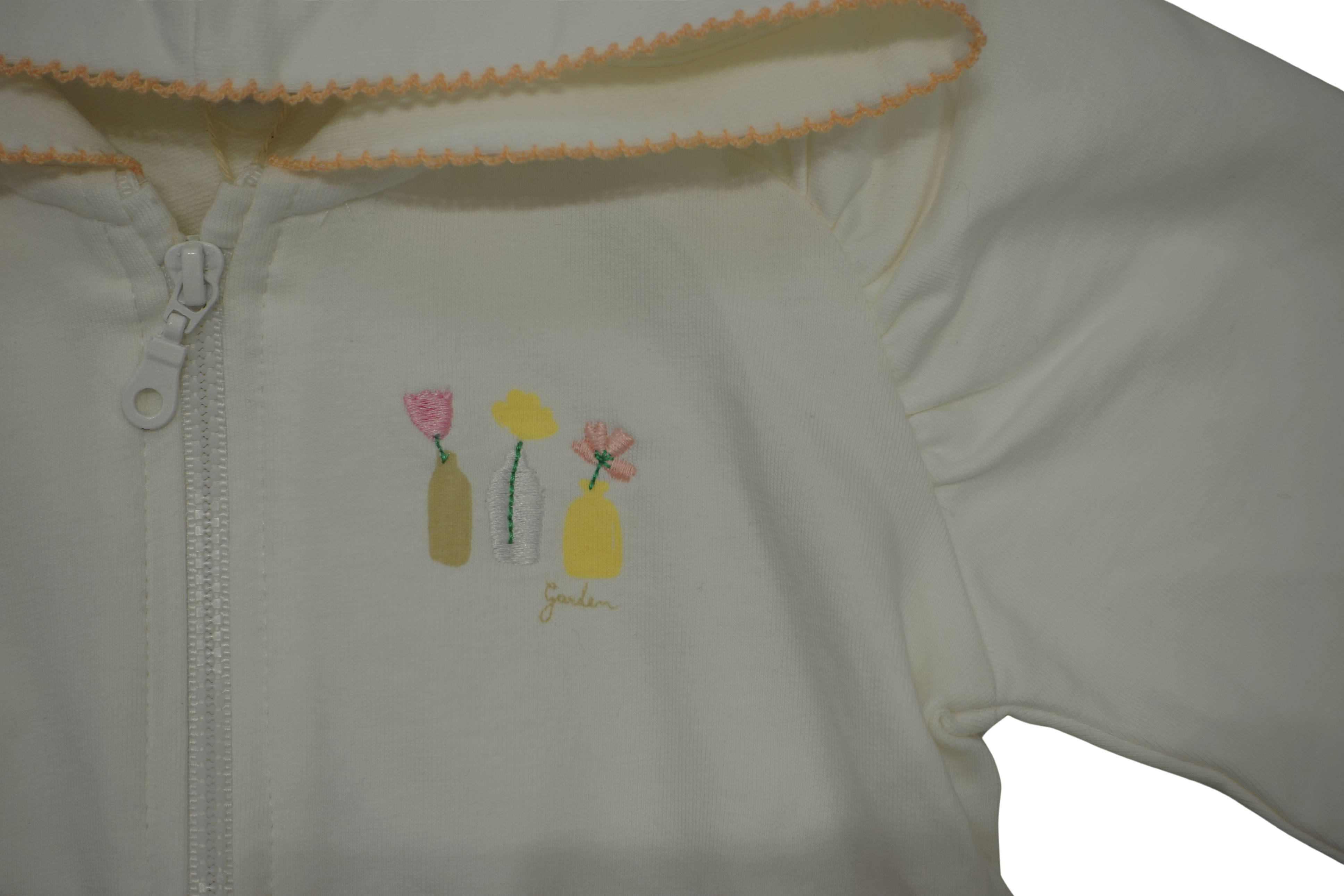 Felpa neonata garden - BY2516