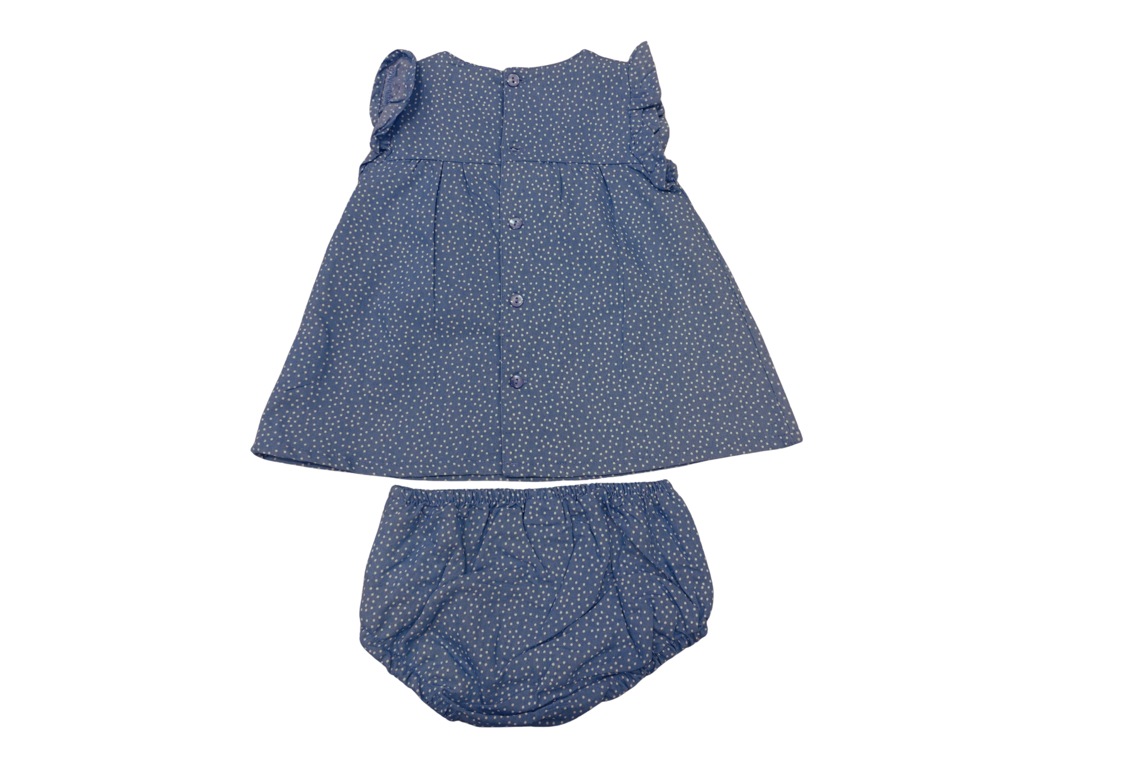 Abito neonata azzurro - 25111286