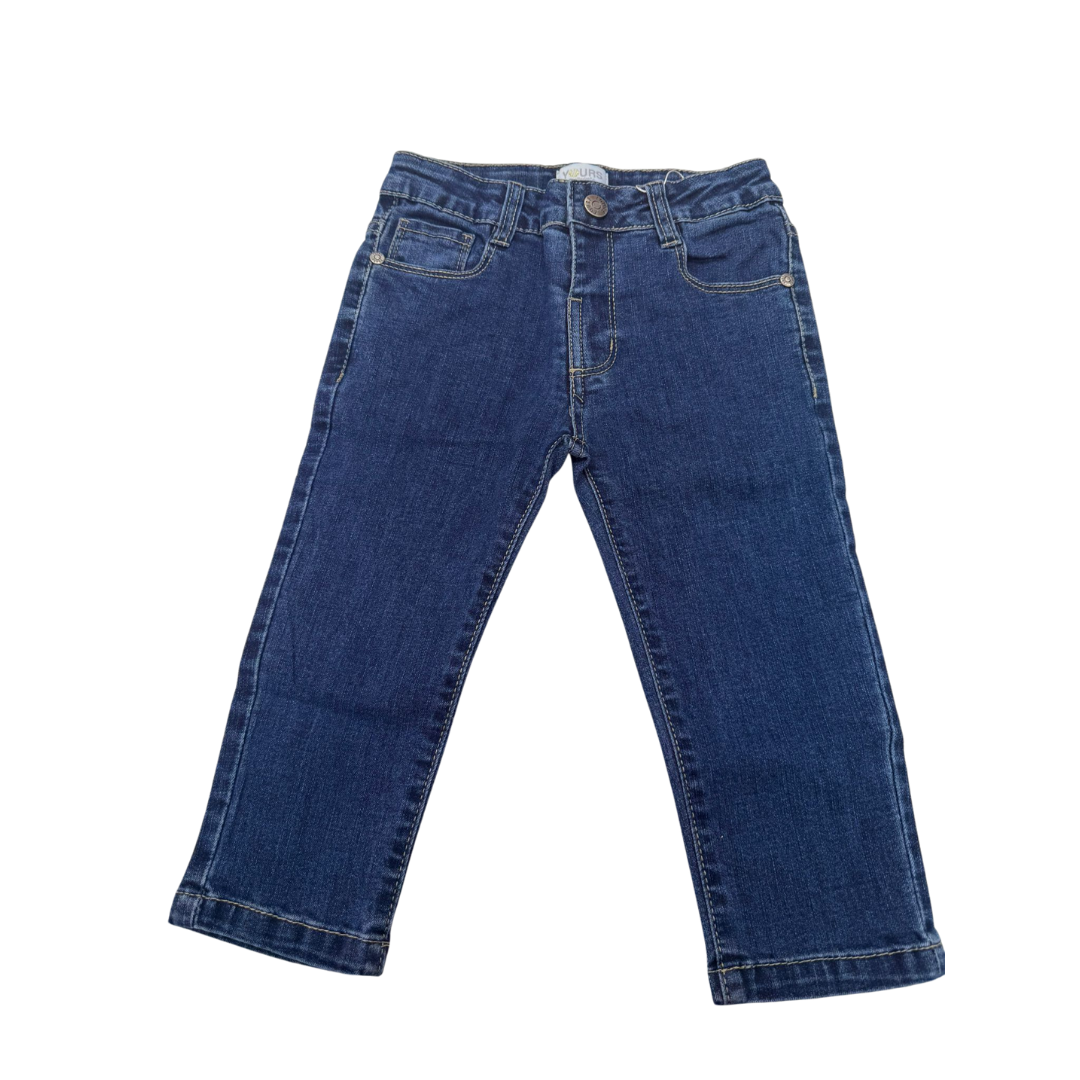 Pantalone neonato denim - BY4657