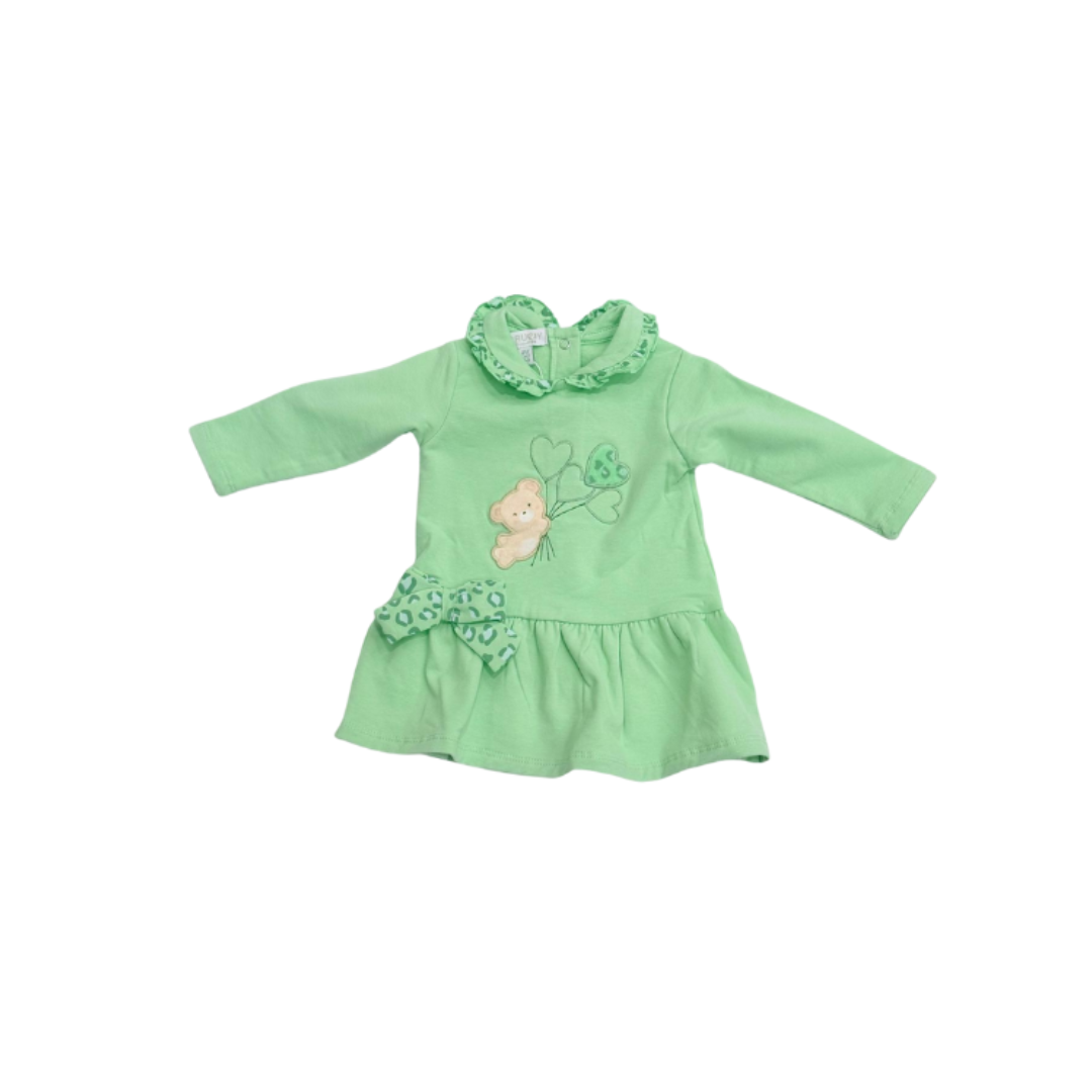 Abito + Gilet neonato femm - BY4345