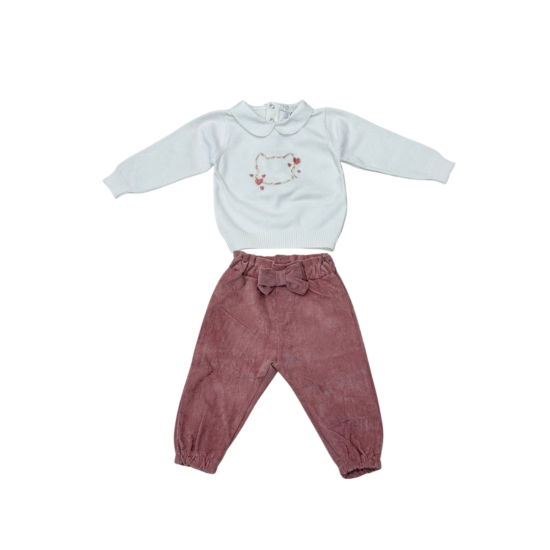 Set 2 pz culla neonato femm - BY4319